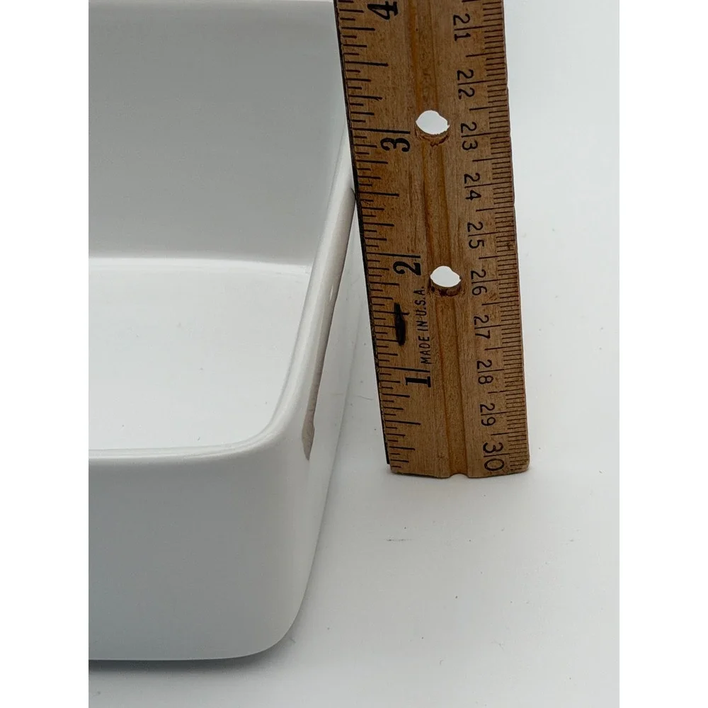 Colin Cowie JCPenney‎ Home Collection White Square Ceramic Ramekins Set of 4